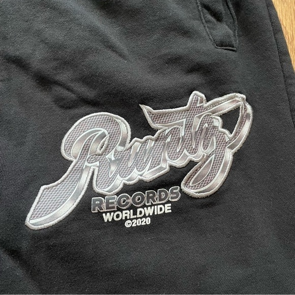 🥒 Runtz Records Worldwide 2020 Sweatpant Joggers Black Plus Big & Tall 3XL - Picture 5 of 11